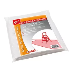Castorama Bâche Couloirs Et Escaliers 1,5 X 10 M Ocai