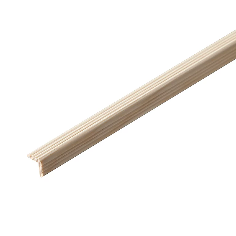 Castorama Baguette D'angle Pin 23 X 23 Mm L.2,4 M (lot De 10) 1 Castorama Baguette D'angle Pin 23 X 23 Mm L.2,4 M (lot De 10)
