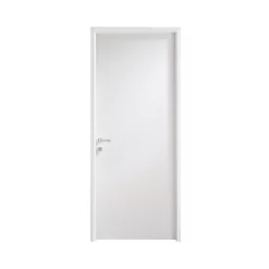 Castorama Bloc-porte Alpille Blanc H.204 X L.73 Cm, Réversible