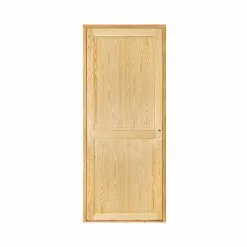 Castorama Bloc-porte Camargue Pin H.204 X L.83 Cm, Poussant Gauche