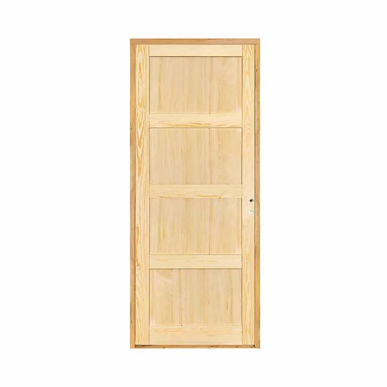 Castorama Bloc-porte Connemara Pin H.204 X L.93 Cm, Poussant Gauche 1 Castorama Bloc-porte Connemara Pin H.204 X L.93 Cm, Poussant Gauche