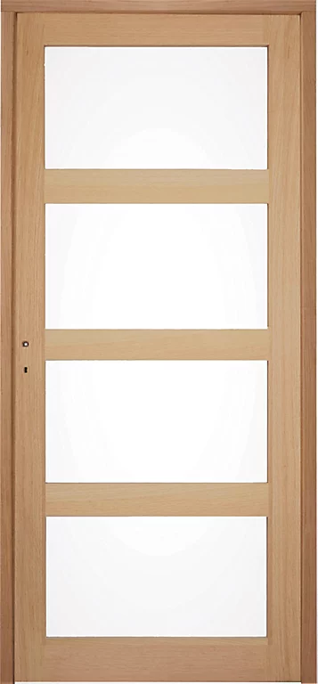 Castorama Bloc-porte Connemara Vitré H.204 X L.73 Cm, Poussant Droit 1 Castorama Bloc-porte Connemara Vitré H.204 X L.73 Cm, Poussant Droit