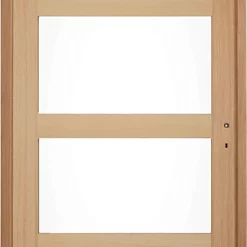 Castorama Bloc-porte Connemara Vitré H.204 X L.73 Cm, Poussant Gauche