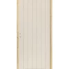 Castorama Bloc-porte Cottage 6 Lignes Blanc H.204 X L.73 Cm, Poussant Droit