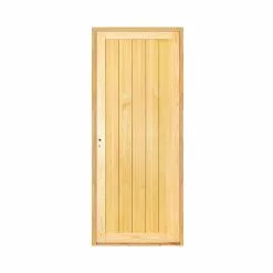 Castorama Bloc-porte Cottage Pin H.204 X L.83 Cm, Poussant Droit