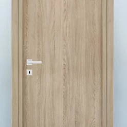 Castorama Bloc-porte Exmoor Chêne H.204 X L.83 Cm, Poussant Droit