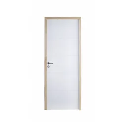 Castorama Bloc-porte Gravé Horizontal H.204 X L.83 Cm, Poussant Droit