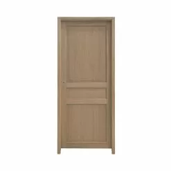 Castorama Bloc-porte Ordesa Chêne H.204 X L.93 Cm, Poussant Droit