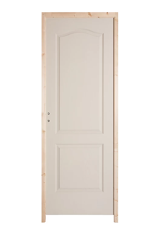 Castorama Bloc-porte Post-formé 2 Panneaux H.204 X L.73 Cm, Poussant Gauche 1 Castorama Bloc-porte Post-formé 2 Panneaux H.204 X L.73 Cm, Poussant Gauche
