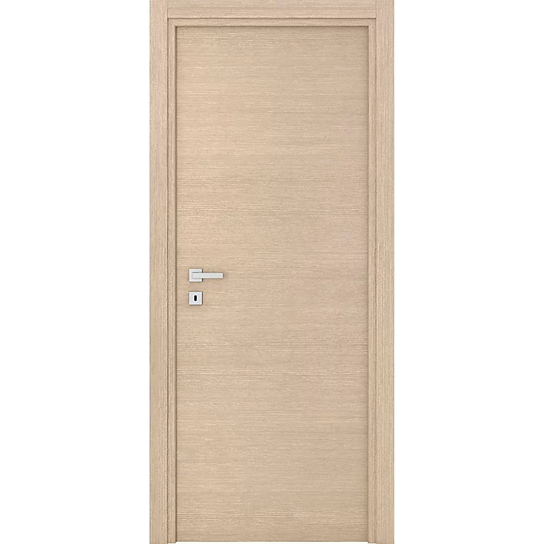 Castorama Bloc-porte Summa Bois Naturel H.204 X L.73, Poussant Droit 1 Castorama Bloc-porte Summa Bois Naturel H.204 X L.73, Poussant Droit