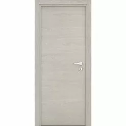 Castorama Bloc-porte Summa Grigio H.204 X L.63 Cm, Poussant Gauche