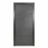 Castorama Bloc-porte Summa Gris H.204 X L.83 Cm, Poussant Droit