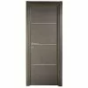 Castorama Bloc-porte Triaconta Gris Clair H.204 X L.63 Cm, Poussant Droit