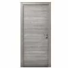 Castorama Bloc-porte Triaconta Gris Clair H.204 X L.73 Cm, Poussant Gauche