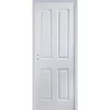 Castorama Bloc-porte Victoria Blanc H.204 X L.73 Cm, Poussant Gauche