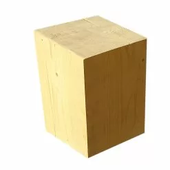 Castorama Cube De Sapin/douglas Section 30x35 Cm H.45 Cm