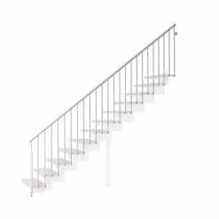 Castorama Eléments Garde-corps 5 Colonnes Magia 90 Blanc