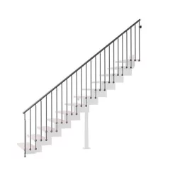 Castorama Eléments Garde-corps 5 Colonnes Magia 90 Gris Fonte