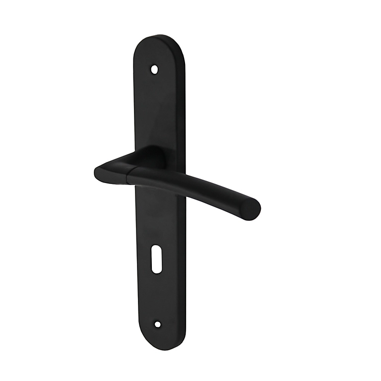 Castorama Ensemble 3 Poignées De Porte Serrure 195 Colours Hirel Noir Mat 1 Castorama Ensemble 3 Poignées De Porte Serrure 195 Colours Hirel Noir Mat