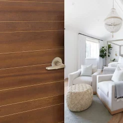 Castorama Ensemble Poignée Sur Rosace Rond à Pousser Colan Aluminium Argent Ø52mm