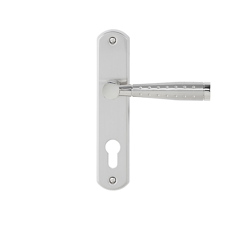 Castorama Ensemble Poignées De Porte Cylindre 165 Colours Letur Chrome 1 Castorama Ensemble Poignées De Porte Cylindre 165 Colours Letur Chrome