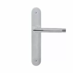 Castorama Ensemble Poignées De Porte Sans Trou 195 COLOURS Callac Chrome