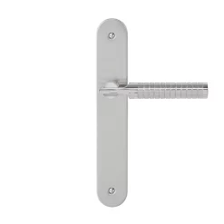 Castorama Ensemble Poignées De Porte Sans Trou 195 COLOURS Esles Chrome