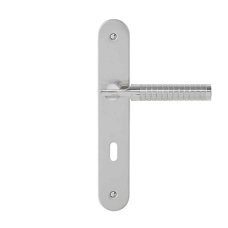 Castorama Ensemble Poignées De Porte Serrure 195 COLOURS Esles Chrome 1 Castorama Ensemble Poignées De Porte Serrure 195 COLOURS Esles Chrome