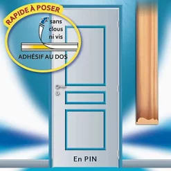 Castorama Habillage De Porte Skylab En Pin 3 Panneaux Droits