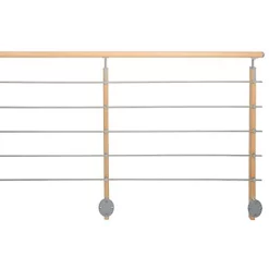 Castorama Pack Balustrade Inoline Latéral Hêtre 200 Cm