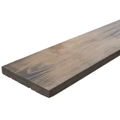 Castorama Planche Pin Maritime Finition Huilé Grisé 198 X 17,7 Cm ; ép.20 Mm