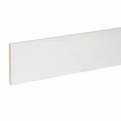 Castorama Plinthe MDF Effet Hêtre Blanc 10 X 100 Mm L.2,4 M