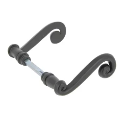 Castorama Poignée Sur Rosace à Visser Alliage De Zinc Mat Noir ⌀7 X L.100 X Ep. 38/42 Mm