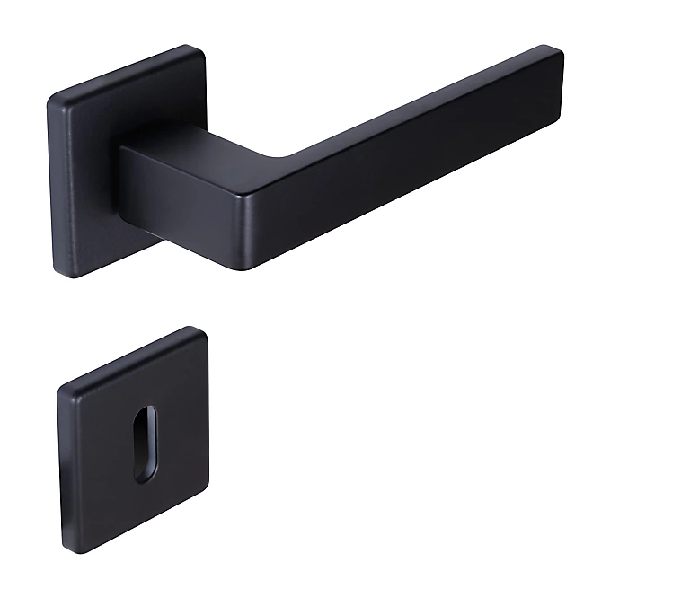 Castorama Poignée Sur Rosace Clef Shelby Noir Mat 1 Castorama Poignée Sur Rosace Clef Shelby Noir Mat