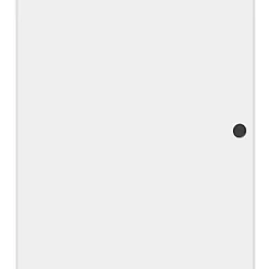 Castorama Porte Coulissante Exmoor Blanc H.204 X L.73 Cm