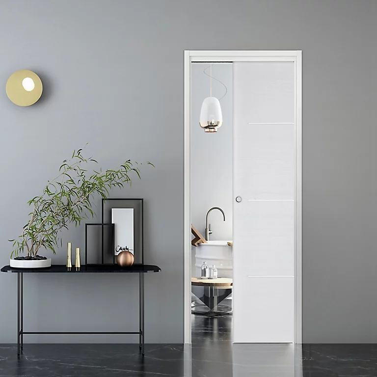 Castorama Porte Coulissante Triaconta Blanchi H.204 X L.83 Cm 1 Castorama Porte Coulissante Triaconta Blanchi H.204 X L.83 Cm