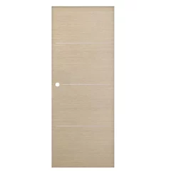 Castorama Porte Coulissante Triaconta Bois Naturel H.204 X L.73 Cm