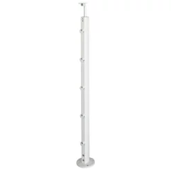 Castorama Poteau Inoline White Plat