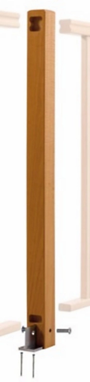 Castorama Poteau Jonction Hêtre Pot2h