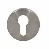 Castorama Rosace De Fonction Rond à Visser Duod Acier Effet Nickel Satin Gris Ø52mm