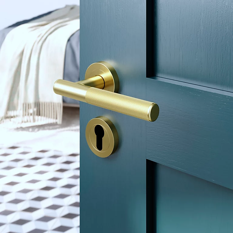 Castorama Rosace De Fonction Rond à Visser GoodHome Duod Effet Laiton Satin Or Ø50mm 1 Castorama Rosace De Fonction Rond à Visser GoodHome Duod Effet Laiton Satin Or Ø50mm