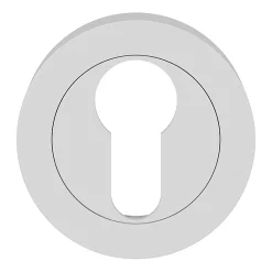 Castorama Rosace De Fonction Rond à Visser GoodHome Duod Mat Blanc Ø50mm