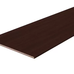 Castorama Tablette Mélaminé Wengé 40 X 150 Cm, ép.1,8 Cm